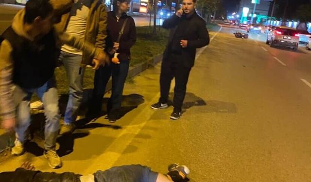 Bursa'da korkutan kaza!