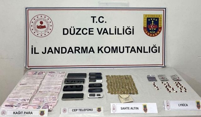 Çok sayıda sahte altını 560 bin liraya satan 4 şüpheliye jandarma baskını