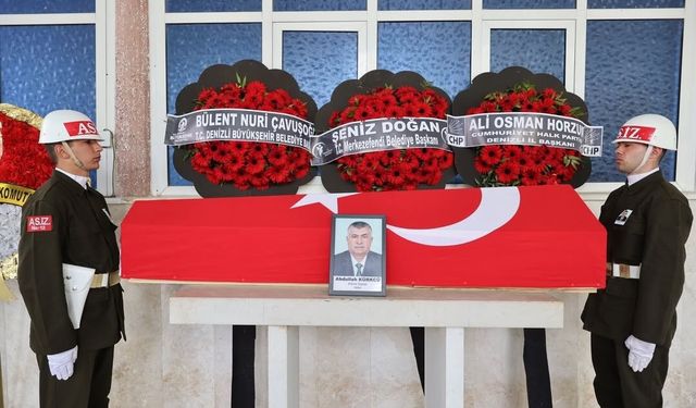 Denizlili Kıbrıs gazisi son yolculuğuna uğurlandı