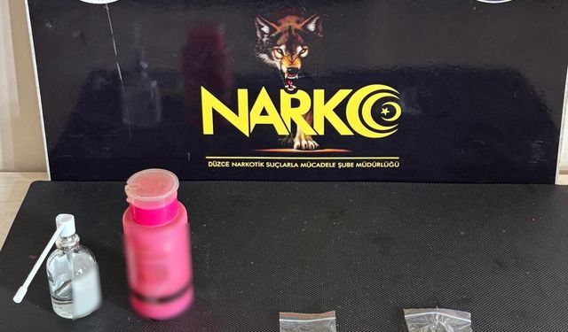 Düzce'de uyuşturucu operasyonu: 1 kişi tutuklandı