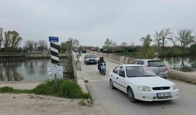 Edirne'de tarihi köprülerde trafik düzenlemesi başlıyor