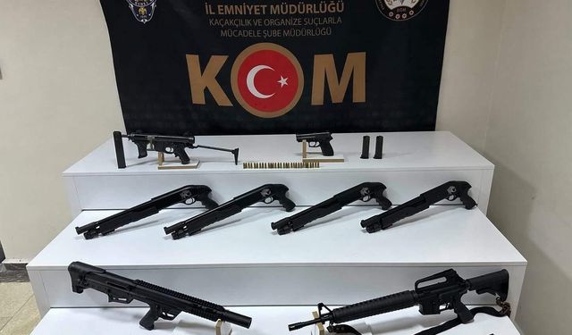 Elazığ'da 8 adet ruhsatsız silah ele geçirildi: 1 tutuklama