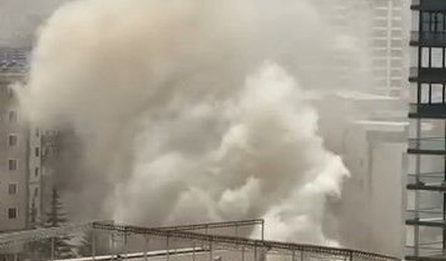 Elazığ'da baca yangını korkuttu