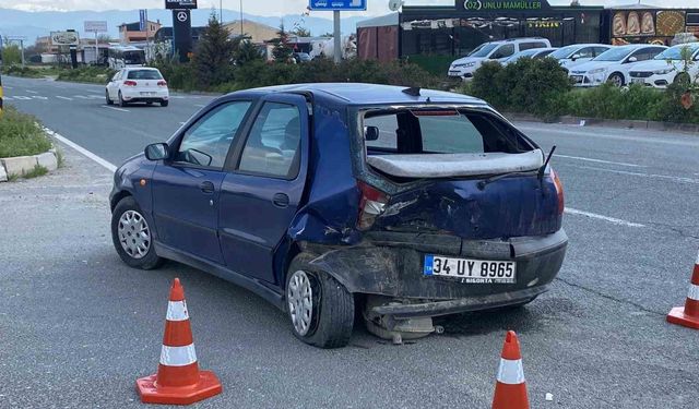 Elazığ'da trafik kazası: 1 yaralı