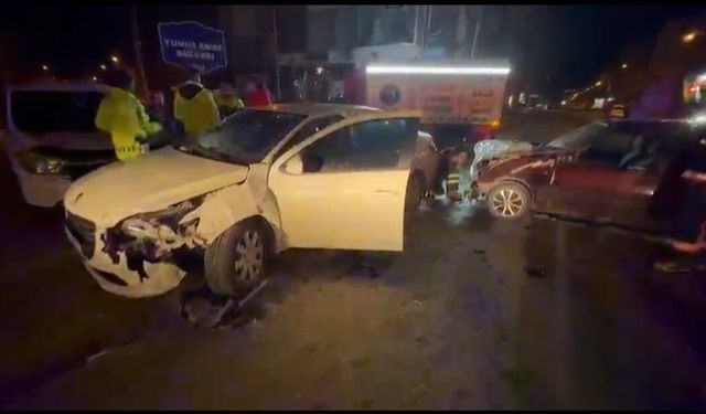 Elazığ'da trafik kazası: 2 yaralı