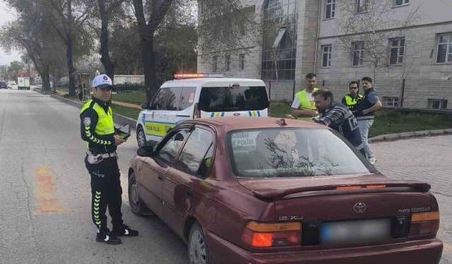 Erzincan'da okul çevrelerinde 'Güvenli Eğitim' uygulaması