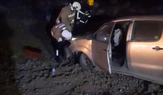 Erzin'de trafik kazası: 1 yaralı