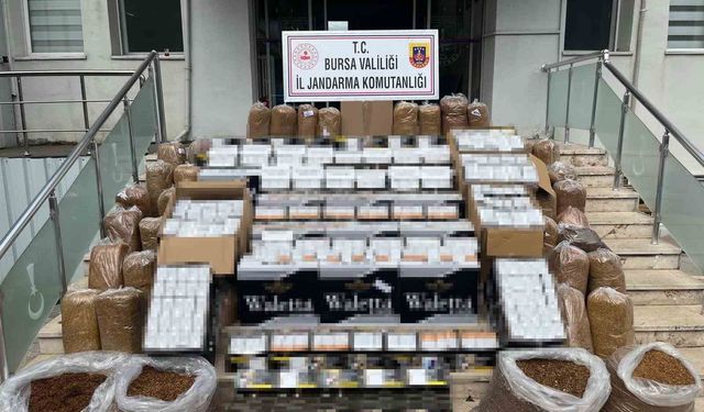 Gemlik'te kaçak sigara operasyonu: 2 kişi tutuklandı