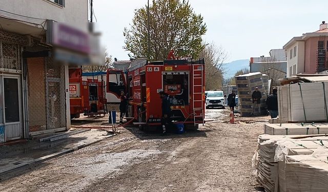 Gölbaşı'nda ev yangını korkuttu