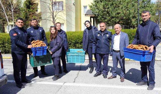 Gramajı eksik simitlere el konuldu