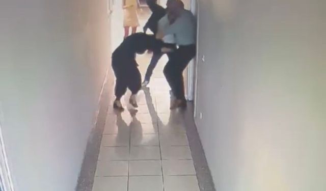 İş adamı kardeşlerin kavgasında çalışan ayağından vuruldu, o anlar kamerada