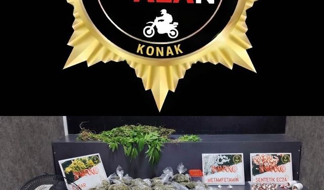 İzmir'de seraya çevirdiği evde kenevir yetiştiren şahıs tutuklandı