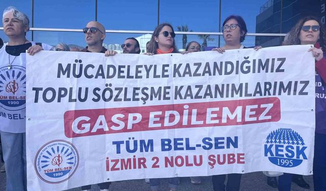 İzmir'de TİS krizi; Memurlar anlaşmazlık halinde CHP il binasına yürüyecek