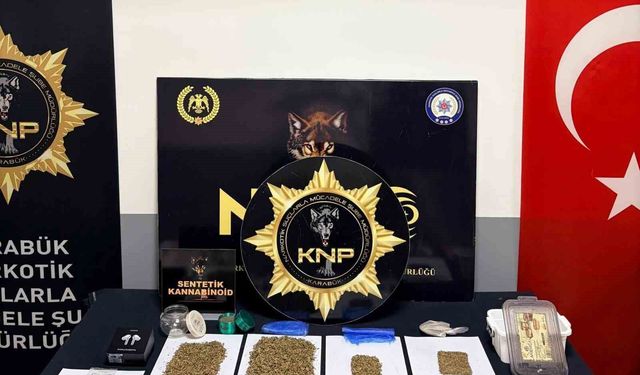 Karabük'te narkotik operasyonları: 4 kişi tutuklandı