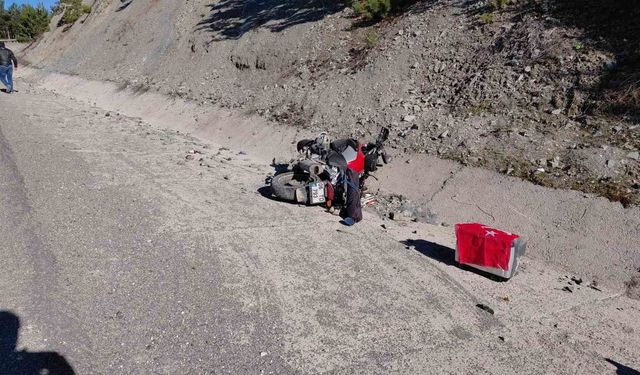 Kazada ağır yaralanan Ankara Enduro Motosiklet Kulübü Başkanı hayatını kaybetti