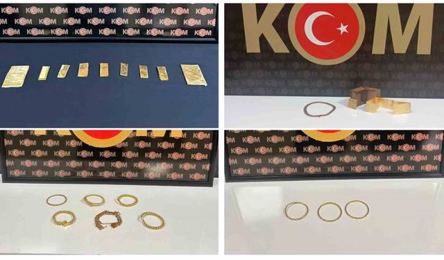 Kilis merkezli altın kaçakçılığı operasyonu: 4 tutuklama