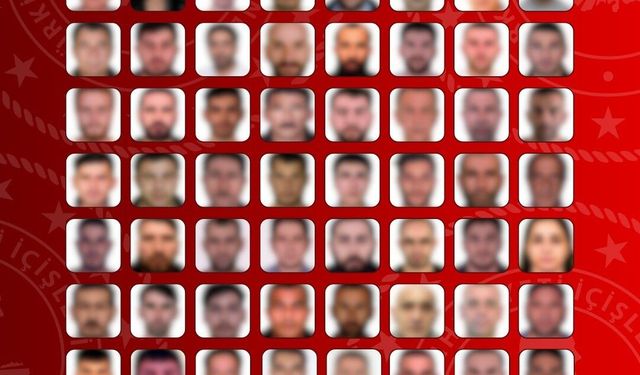 Kırmızı bültenle ve ulusal seviyede aranan 61 kişi Türkiye'ye iade edildi