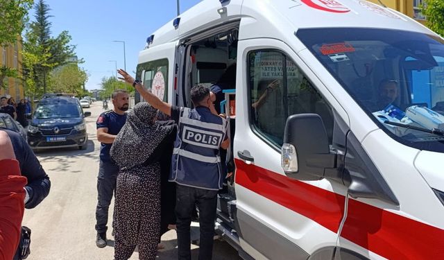 Komşu kavgasında 1 kadın yaralandı