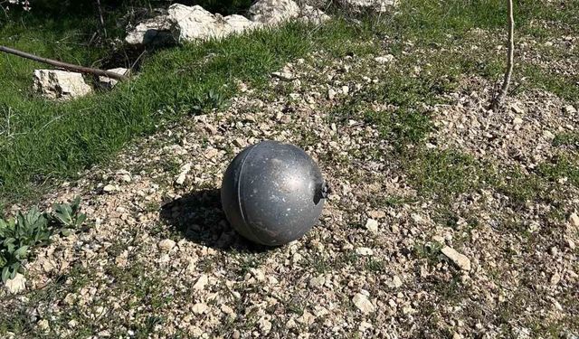 Köylülerin bulduğu cisim tedirgin etti