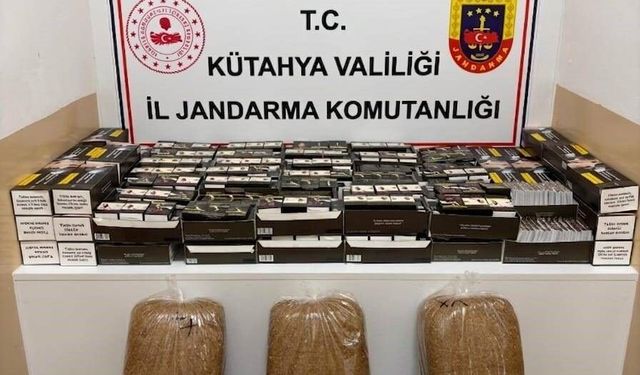 Kaçak tütün ve sigara operasyonu