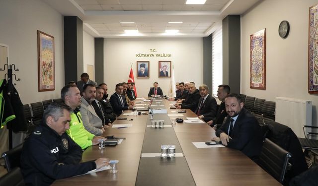 Kütahya'da spor güvenliği masaya yatırıldı