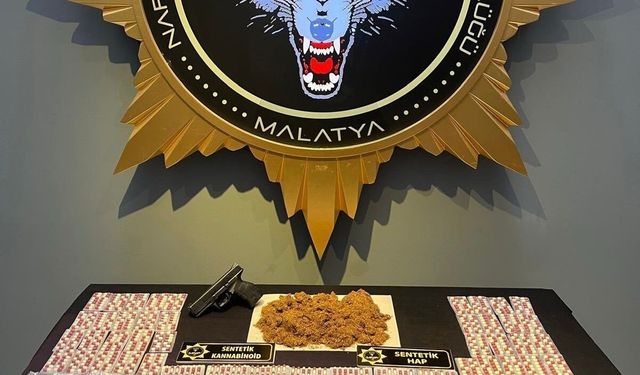 Malatya'da torbacı operasyonu: 5 gözaltı