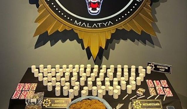 Malatya'da uyuşturucu operasyonu: 11 gözaltı