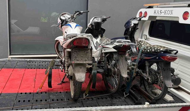 Manisa'da kuralsız motosikletlere ağır darbe: 196 bin TL ceza