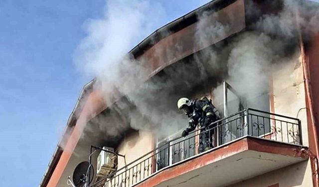 Milas'ta korkutan yangın