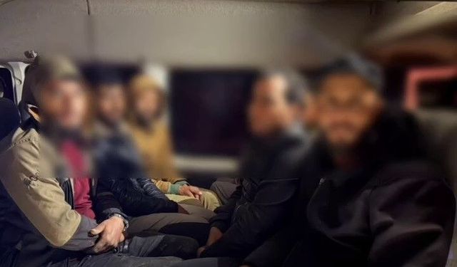 Minibüsle 14 göçmeni kaçıran organizatöre 124 bin TL trafik cezası