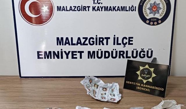 Muş'ta narkotik operasyonları