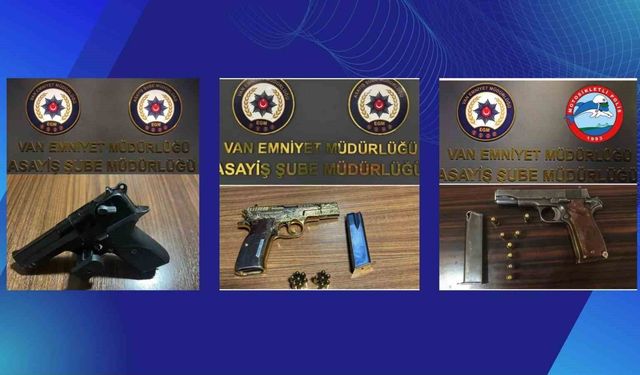 Van'da haftalık asayiş raporu: 61 şahıs tutuklandı