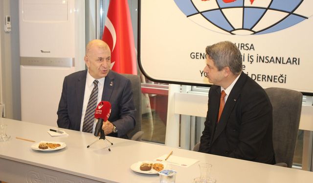 Özdağ'dan Bursa'da "Zihniyet değişimi" vurgusu