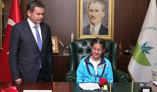 Osmangazi’de Başkanlık Koltuğu Çocuklara Emanet