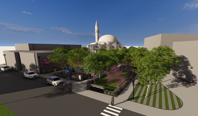 İhsaniye Eski Köy Meydanı modern bir görünüme kavuşuyor