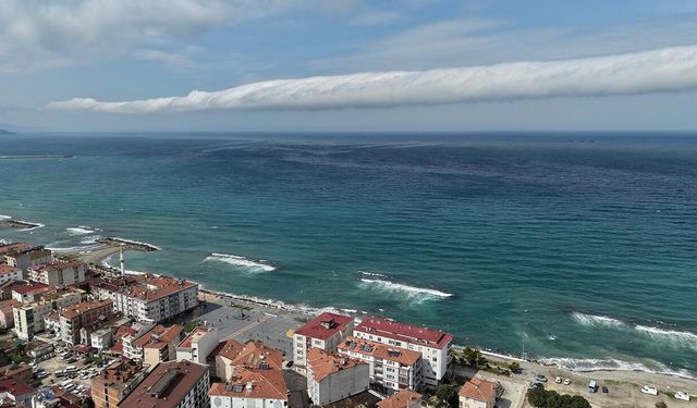 Karadeniz’de dikkat çeken doğa olayı