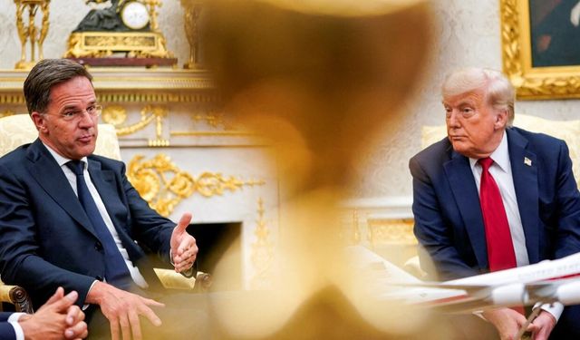 Trump, NATO Genel Sekreteri Rutte ile Beyaz Saray'da görüştü