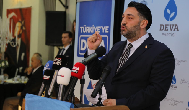 DEVA Partisi Bursa İl Başkanı Tayfun Öztürk: “Adalet Yoksa Hiçbir Şey Yoktur”