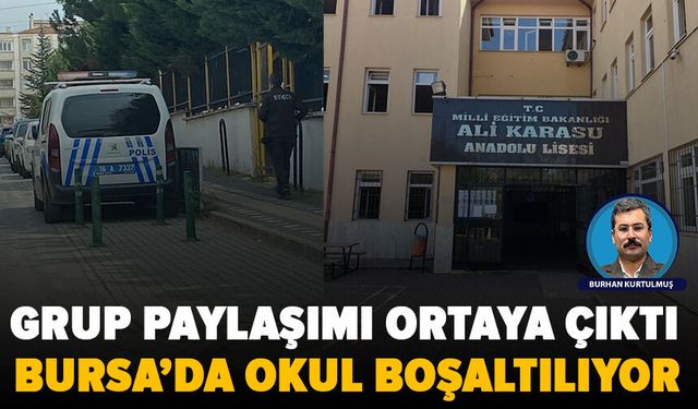 Bursa’da lisede “şaka” krizi: Paylaşım okulu ayağa kaldırdı