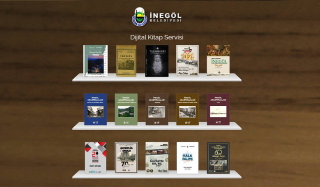 “İnegöl’de Şiir” İnegöl Belediyesi Dijital Kitaplığında Yerini Aldı