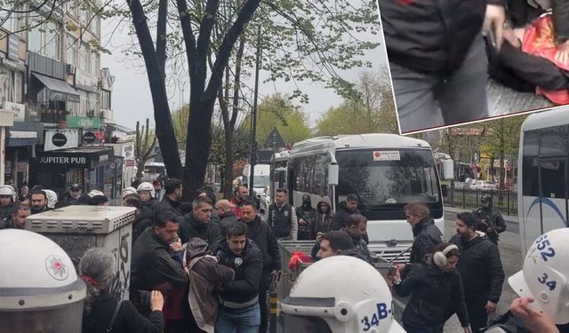 Yasak barikat gözaltı!