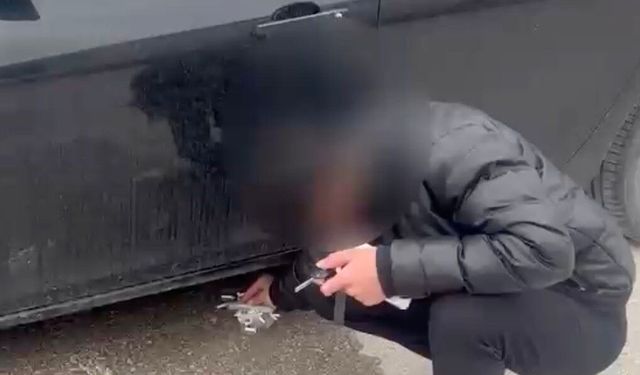 Çevreyi kirleten sürücüye ilginç ceza