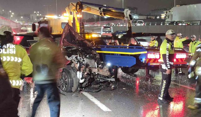 Ankara'da zincirleme kaza: 3'ü ağır 8 yaralı