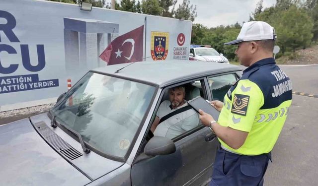 Çanakkale'de Kurban Bayramı trafiğine hazırlık: 358 personel çalışacak