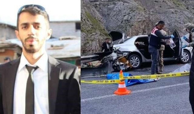 Çukurca'da otomobil takla attı: 1 ölü, 3 yaralı