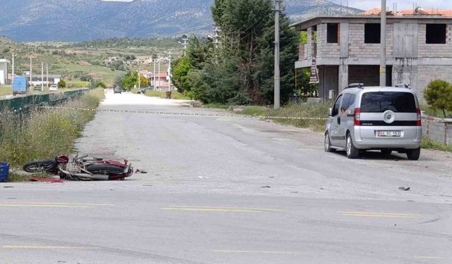 Denizli'de feci kaza: 1 ölü