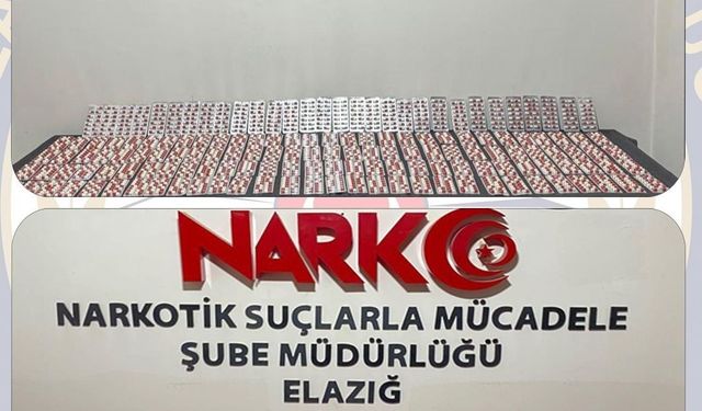 Elazığ'da uyuşturucuyla mücadele: 3 tutuklama