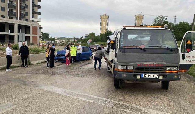 5 araçlı zincirleme kaza!