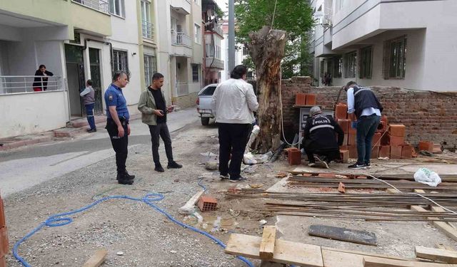 Malatya'da elektrik akımına kapılan inşaat işçisi hayatını kaybetti