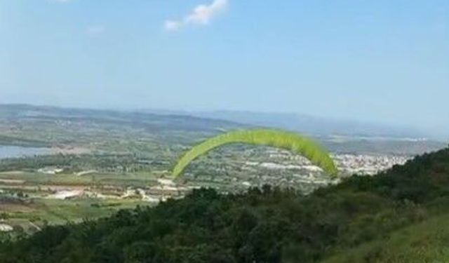 Bursa’da adrenalin tutkusu kaza getirdi